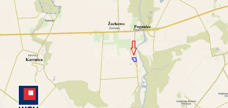 Działka na sprzedaż Żochowo